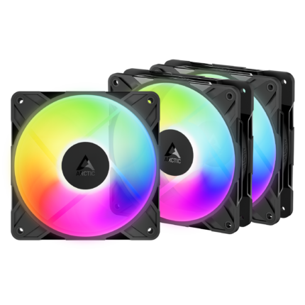 Arctic P12 Pro Reverse A-RGB Case Fan- 3 Pack