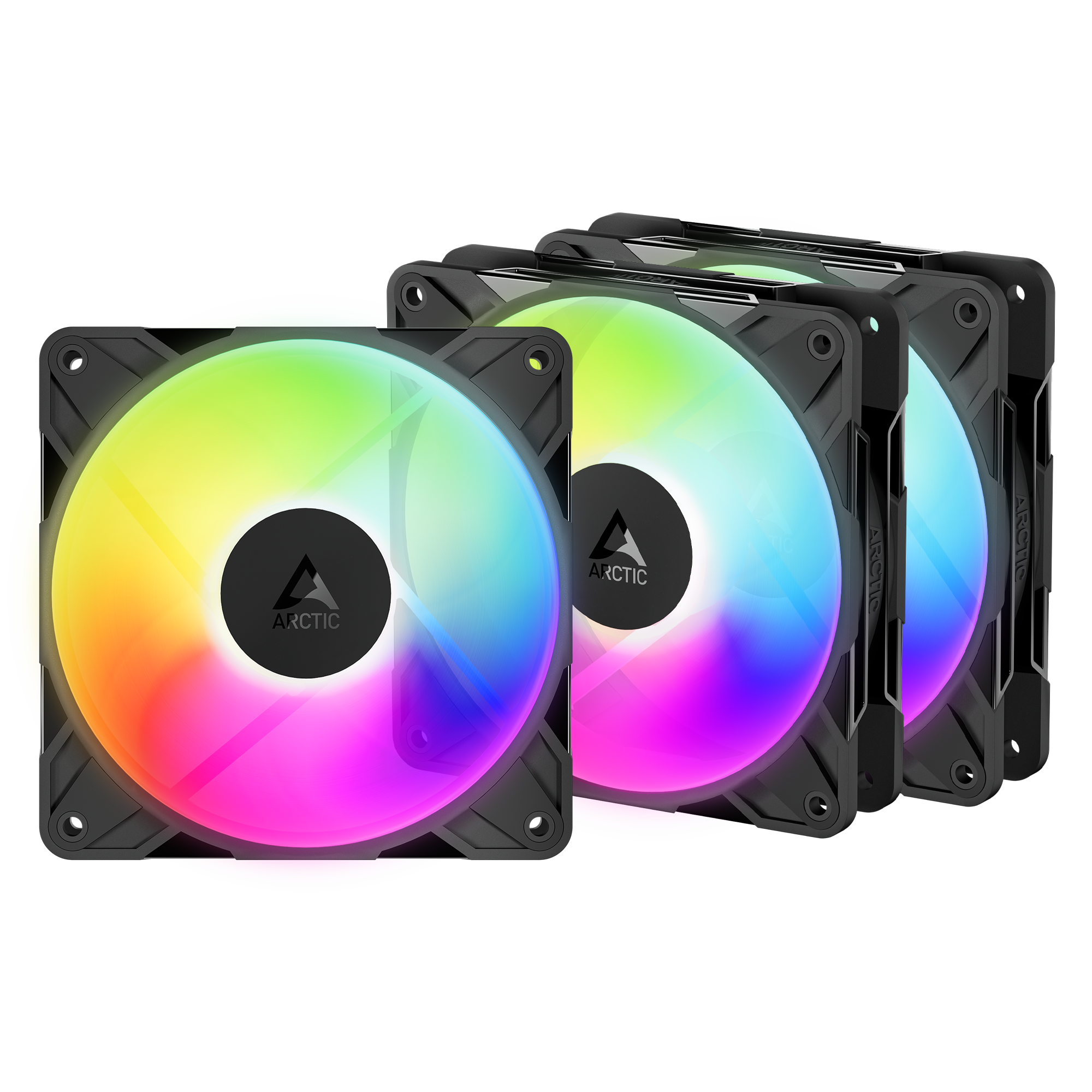 Arctic P12 Pro Reverse A-RGB Case Fan- 3 Pack Arctic P12 Pro Reverse A-RGB Case Fan- 3 Pack