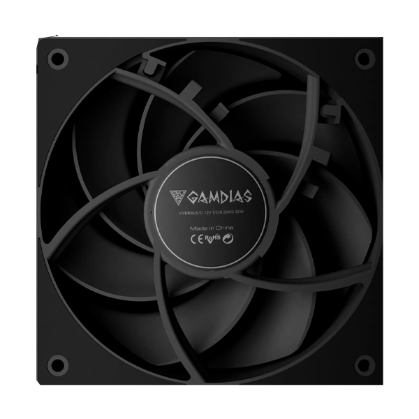 Gamdias Notus M1-1201 120mm Black PWM Fan