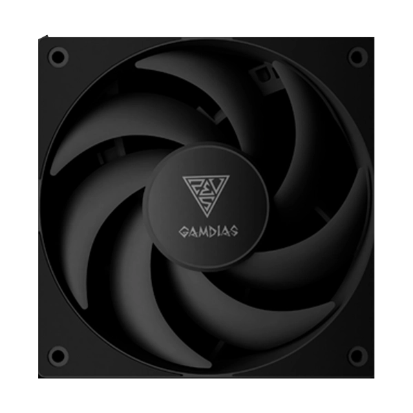 Gamdias Notus M1-1203 120mm Black PWM Fan
