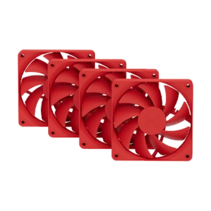 Hyte FA12 Luxury High-Airflow Wild Cherry Cabinet Fans 4 Packs