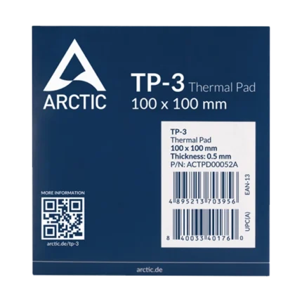 Arctic TP-3 Premium 100 x 100 x 0.5 mm Thermal Pad
